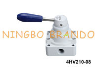 Type 4/2 valve rotatoire de 4HV210-08 Airtac de levier de main de manière pneumatique