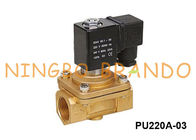 Type du Shako PU220A-03 - vanne électromagnétique en laiton de 2 manières OR 3/8&quot; 24VDC