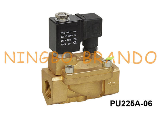 Type 3/4&quot; du Shako PU225A-06 vanne électromagnétique en laiton 24 110 220 volts