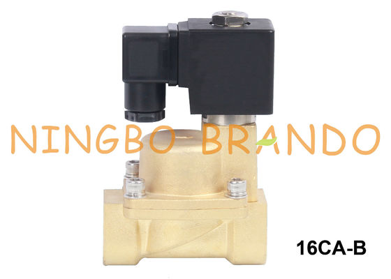 Vanne électromagnétique en laiton de vapeur et d'eau chaude 3/8 1/2 3/4 1 pouce 24V 220V