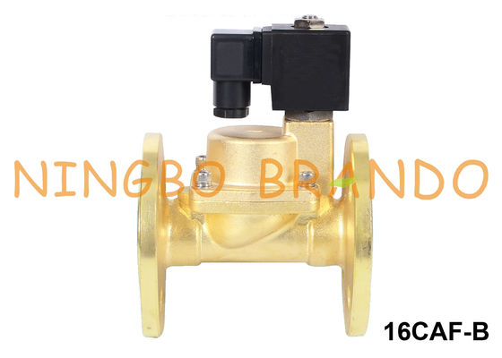 vapeur en laiton 1&quot; 1-1/4 » 1-1/2 » 2&quot; de vanne électromagnétique de 24V 220V extrémité de bride