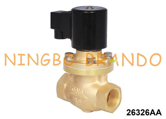 Vanne électromagnétique de vapeur en laiton et d'eau chaude 3/8&quot; 1/2 » 3/4&quot; 1&quot; 24V 220V