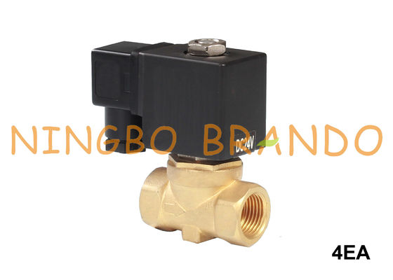2/2 valve 1/4&quot; 3/8&quot; 1/2 d'Operated Brass Solenoid de pilote de diaphragme de manière »