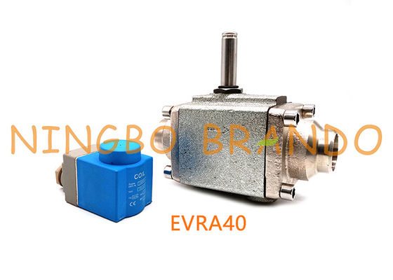 EVRA 40 1 1/2 » 2&quot; vanne électromagnétique de réfrigération d'usine d'ammoniaque