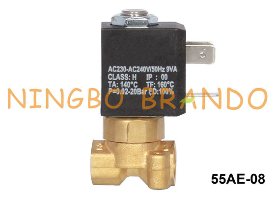 C.A. de la vanne électromagnétique de manière du fabricant de café d'expresso 2 220V 230V 240V