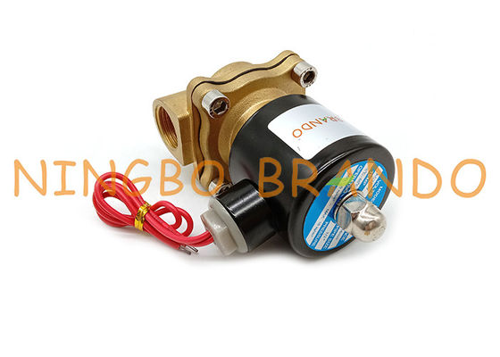 UW-15 2W160-15 1/2 » 2/2 vanne électromagnétique en laiton de commande fluide de manière
