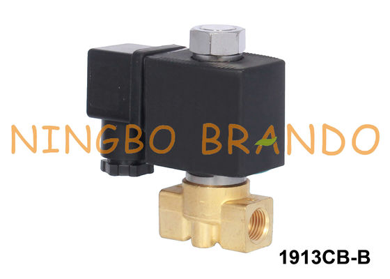 1/8&quot; manière en laiton eau-air 24V normalement ouvert 220V de la vanne électromagnétique 2