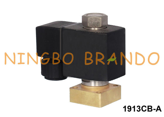 La sous-base en laiton normalement ouverte de vanne électromagnétique de 2 manières a monté 24V 220V