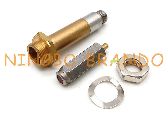 Armature mobile de vanne électromagnétique de noyau M12 de fer en laiton de tube guide