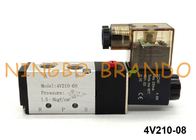type 5/2 vanne électromagnétique pneumatique de manière DC24V AC220V de 4V210-08 Airtac