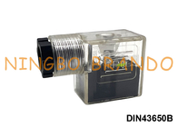 Connecteur de bobine de solénoïde de DIN43650B IP65 MPM avec la forme B de LED DIN 43650