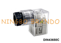 Connecteur de bobine de vanne électromagnétique de DIN43650C avec la forme C de LED DIN 43650