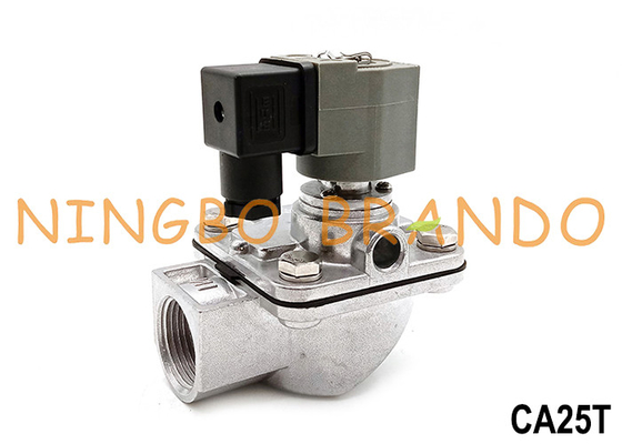 AC220V CA25T 1&quot; impulsion Jet Valve Right Angle Type de collecteur de poussière