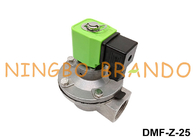 DMF-Z-25 1&quot; fil à angle droit AC220V de valve d'impulsion électromagnétique