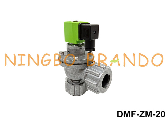 DMF-ZM-20 3/4&quot; C.C à C.A. 24V de Jet Valve With Fix Nut 220V d'impulsion