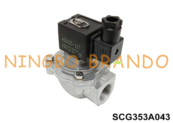 SCG353A043 3/4&quot; valve à angle droit DC24V AC220V de jet d'impulsion