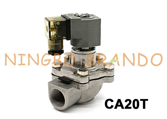 Le type impulsion Jet Valve Solenoid Threaded Right de CA20T Goyen pêchent la série de T