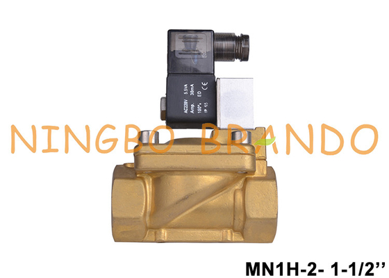 Type en laiton de Festo de vanne électromagnétique de MN1H-2-1 1/2-MS 161734 - 1 - 1/2 » 220VAC