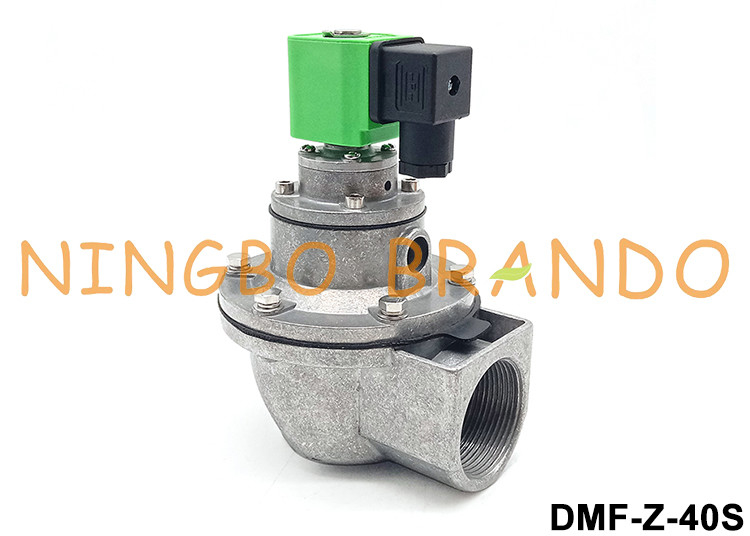 Impulsion à angle droit Jet Valve DMF-Z-40S de série de DMF 24 volts 220 volts