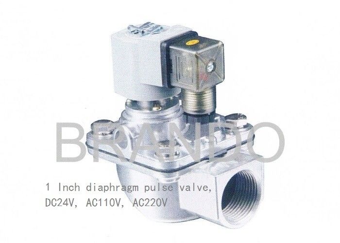Type de 1 pouce CA25T valve pneumatique d'impulsion de diaphragme pour le filtre à manches de la poussière