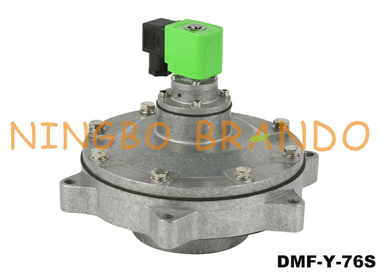 3 '' DMF-Y-76S BFEC Dépoussiéreur Submergé Pulse Jet Valve 24V 220V