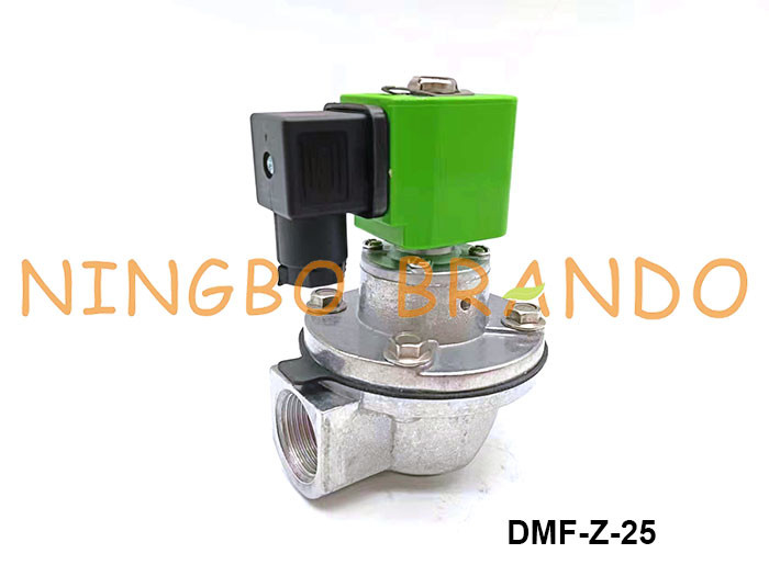 DMF-Z-25 1&quot; valve à angle droit d'impulsion de solénoïde de BFEC pour le dépoussiérage 24V 110V 220V