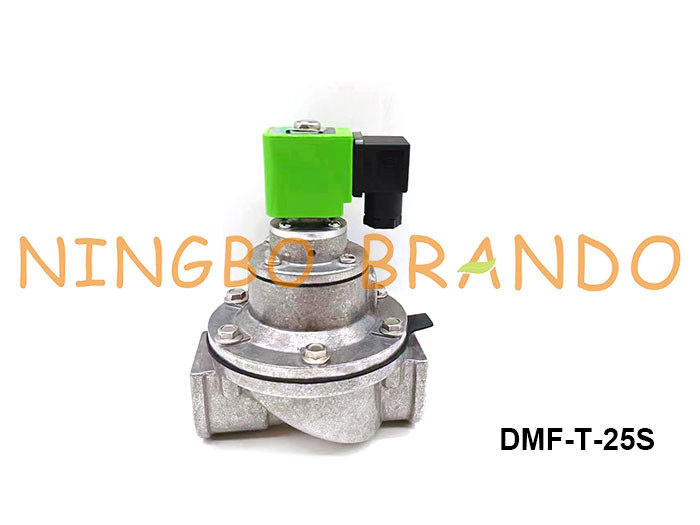 DMF-T-25S 1&quot; impulsion à angle droit Jet Valve For Dust Collector de solénoïde de BFEC