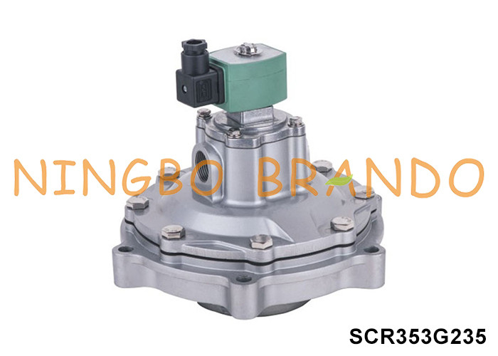 SCR353G235 ASCO Type Pulse Jet Solénoïde à soupape d'immersion de type 3,5'' 24V 110V 220V