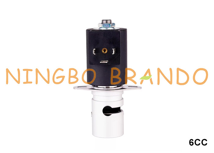2/2 voie normalement fermée NC tube de serrage pince solénoïde vanne 12V 24V 110V 220V