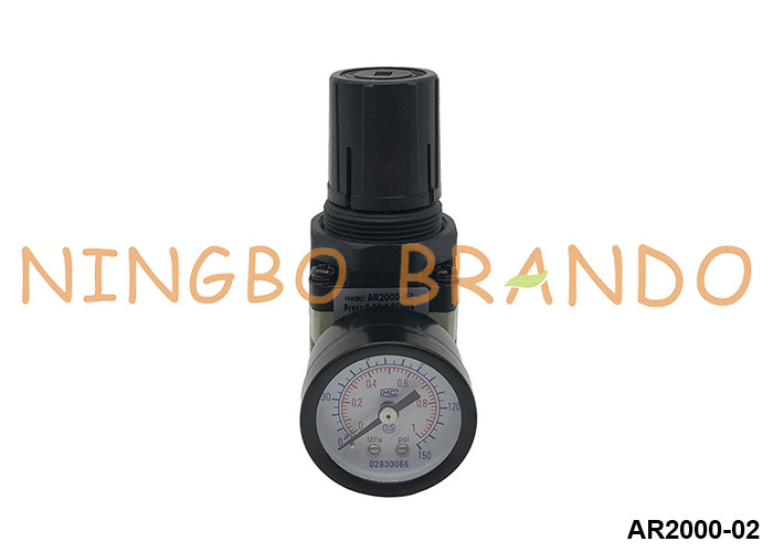 AR2000-02 régulateur de pression pneumatique de type SMC de diamètre de 1/4&quot; à 10 bar