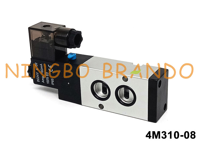 Airtac type 4M310-08 Ventilateur solénoïde pilote Namur 5/2 voie 24V 220V
