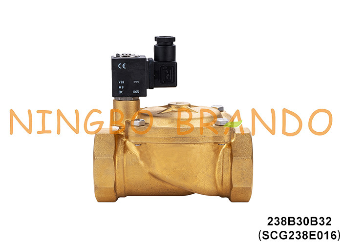 Le type de soupape électromagnétique de cuivre à eau ASCO 24VDC 110VAC 220VAC