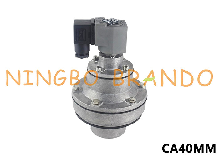 CA40MM 1-1/2' &quot; Valve à impulsion pour collecteur de poussière intégré 12V 24V 110V 220V