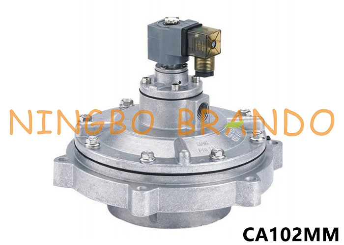CA102MM 4'' Valve à impulsion à jet à immersion complète pour filtre à sacs 24V CC 220V AC