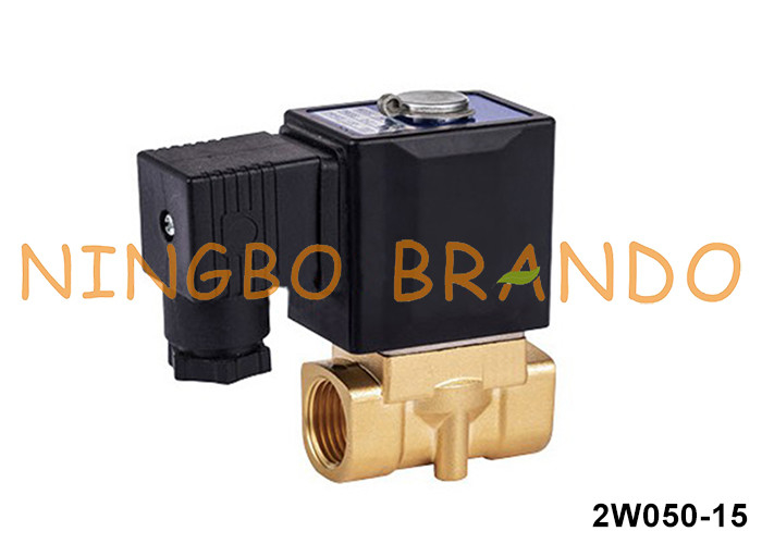 2W050-15 1/2'' Valve Solénoïde AIRTAC Type Laiton 2 Voies 24V 110V 220V