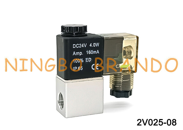 AIRTAC Type 2V025-08 électrovanne pneumatique normalement fermée 12V 24V 220V