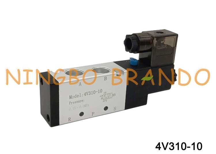 Électrovanne de Type AIRTAC, vanne d'air 4V310-10 DC 12V 24V AC 110V 220V