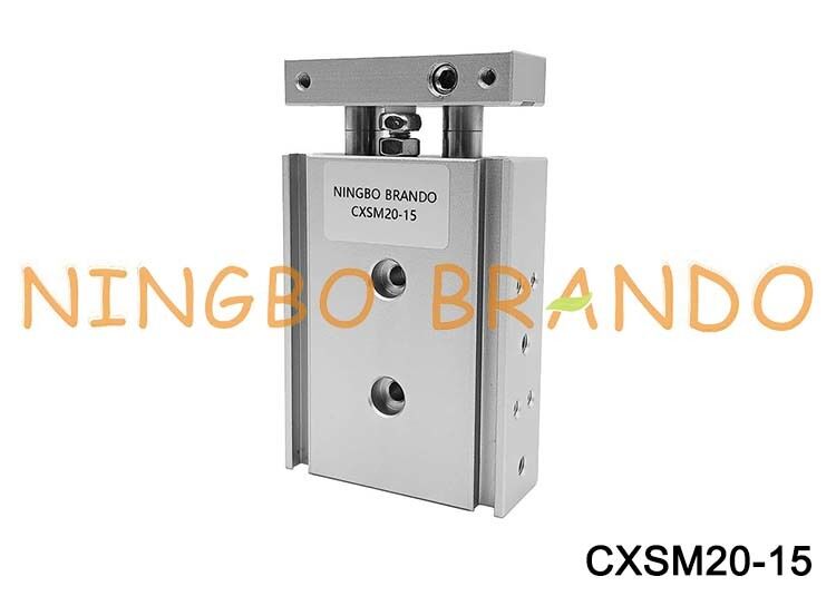 SMC Type CXSM20-15 cyl Guide double tige pneumatique cylindre d'air 20mm alésage 15mm course