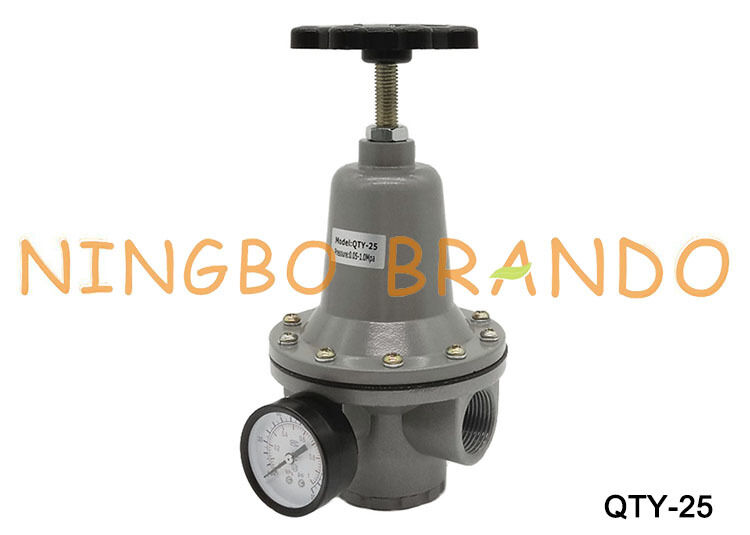 Régulateur de pression pneumatique QTY-25, 1,0 MPa, 1 pouce, avec jauge QTY25