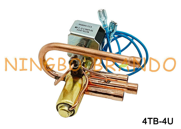 Vanne d'inversion à quatre voies 4TB-4U pour la réfrigération de climatisation avec R22 R407C R404A R410A
