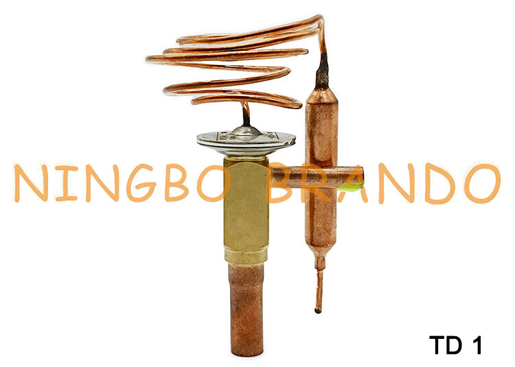 Détendeur thermostatique Danfoss Type TD1 R134a R22 R407C R404A