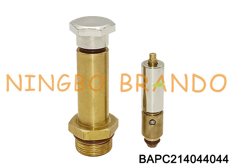 Brass Solenoid Valve Armature 2 Way NC Solenoid Plunger Tube And Iron Core 14mm OD