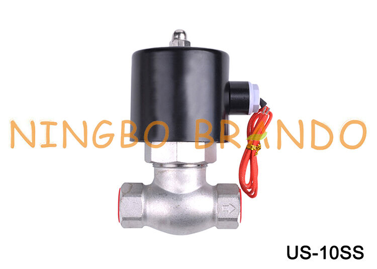 Électrovanne à vapeur US-10 2L-10 3/8 '', électrovanne en acier inoxydable 24V 220V