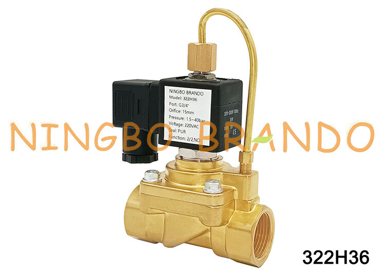 PARKER Type 322H36 DC24V électrovanne normalement ouverte 3/4 pouces AC220V
