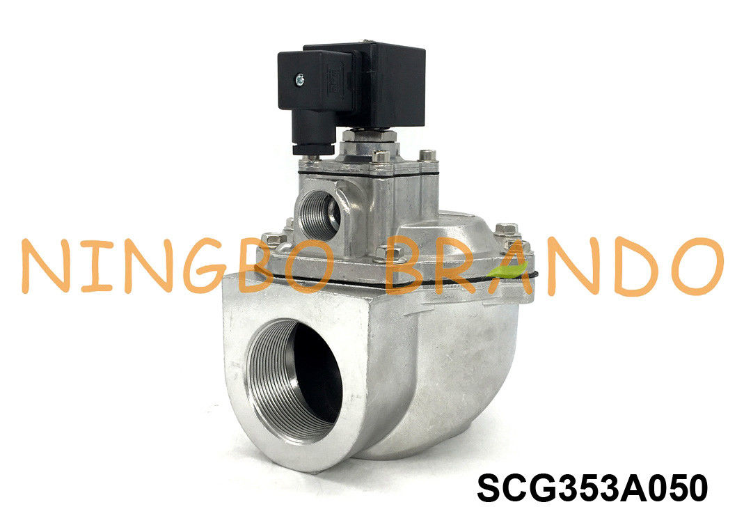 SCG353A050 2 valve de jet d'impulsion de remplacement de pouce ASCO pour le filtre à manches 24VDC 220VAC