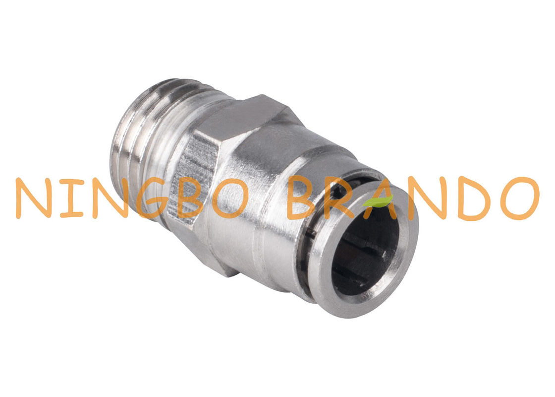 Mâle pneumatique en laiton directement 1/8&quot; 1/4&quot; 3/8&quot; 1/2 de connecteur d'air »