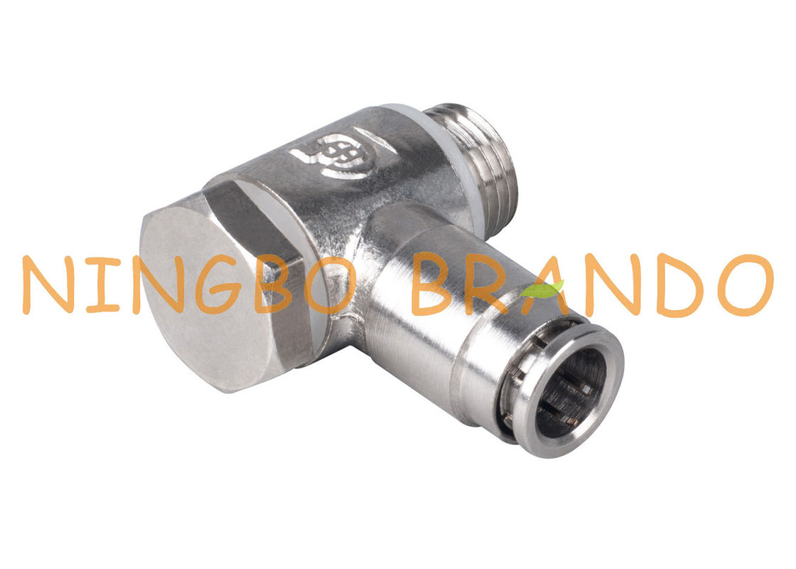Rapides pneumatiques en laiton relient le banjo masculin 1/8&quot; 1/4&quot; 6mm de garnitures d'air 8mm