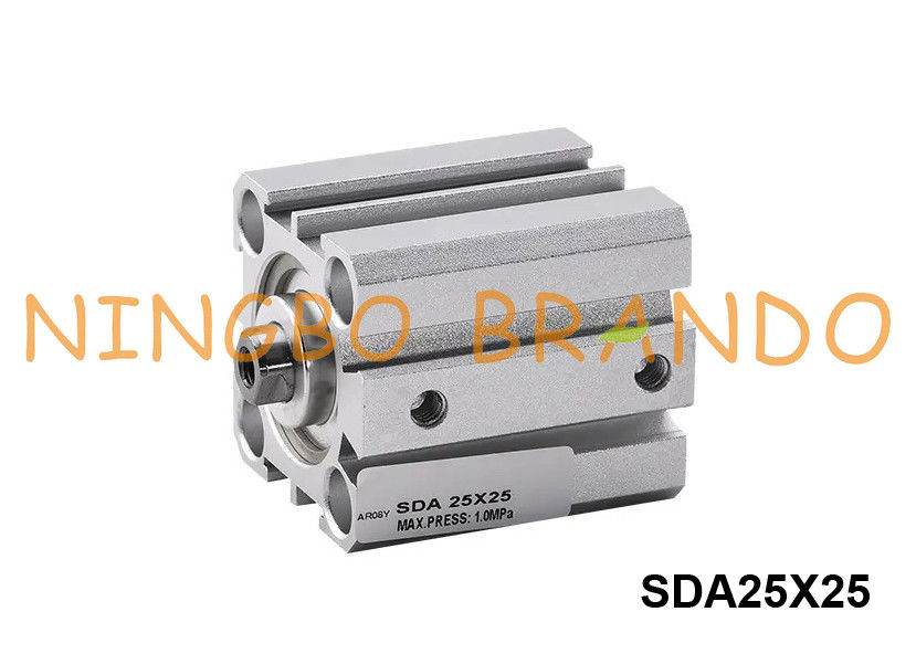 Type course pneumatique d'Airtac du trou 25mm du cylindre SDA25X25 25mm de contrat