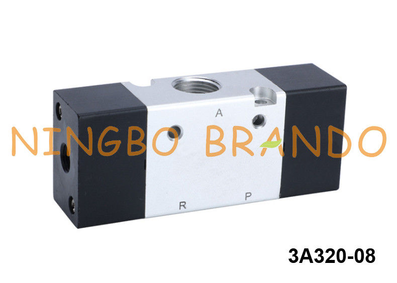 type pilote pneumatique Directional Valve de 3A320-08 Airtac d'air 3/2 manière
