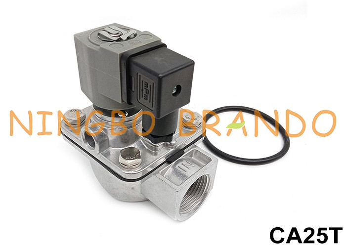 CA25T 1&quot; C.A. de C.C 110V 220V de Jet Valve 12V 24V d'impulsion de collecteur de poussière